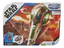 Figura De Acción Star Wars Mission Fleet Firespray Boba Fett