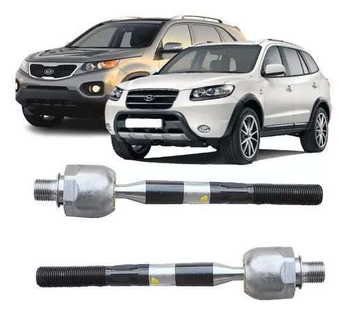 Barra Braço Axial Santa Fé Kia Sorento 2006 2010 Par Novo