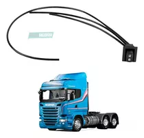 Botao Trava Volante C/ Chicote - Para Scania Caminhao P G R 