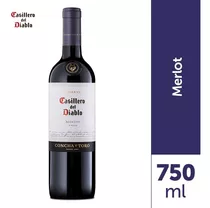Vinho Tinto Chileno Merlot 750ml Casillero Del Diablo