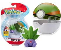  Pokemon Figura Oddish Con Pokebola Juego Para Niños