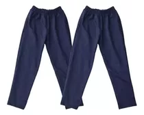 Pack 2 Buzo Pantalón Unisex Escolar Niños Niñas