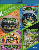 Las Tortugas Ninja 1 2 3 + Tmnt Peliculas 4 Film Blu-ray