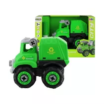 Caminhão Infantil Meninos De Reciclagem Caçamba Ou Entulho