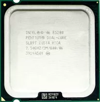 Micro Intel Dual Core E5200 Socket 775 Slay7 / Slb9t 