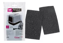 Filtro Carbón Baño Sanitario Ferplast Clear Cat 10 X 2 Un