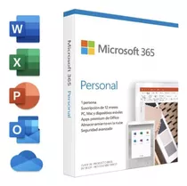 Microsoft Office 365 Personal Pc / Mac (box) Licença Anual