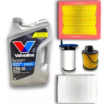 Kit Service 4 Filtros + Aceite Valvoline 5w30 Fiat Toro 2.0