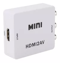 Adaptador Convertidor Hdmi A Rca Av Audio Video 