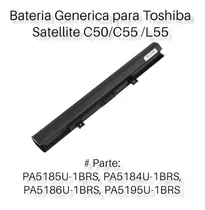 Bateria Generica Nueva Para Laptop Toshiba C50/c55 (pa5185u)