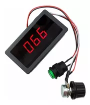 Pwm Control De Velocidad Para Motores De Corriente Continua - Regulador 6-30v 6a / 6 Amper Con Display Led