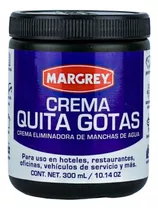 Crema Quita Gotas Vidrios Y Cristales Pieza 300 Ml Margrey