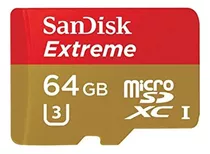 Sandisk Extreme Microsdxc 64 Gb 90 Mb  S Tarjeta De Memoria