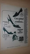 P463 Clipping Publicidad Zapatos Dama Miguel Palmer Año 1967