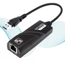 Adaptador Rj45 Rede Ethernet Usb 3.0 Gigabit 10/100/1000 Pc