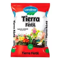 Sustrato Tierra Fertilizada Landiner X 50lts - Aqua Live