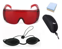 Lentes De Protección Láser Rojos, Ipl + Googles