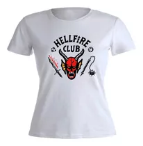 Remera Mujer Algodón Hellfire Club