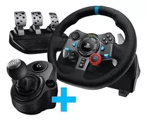 Volante Logitech G29 Gamer + Pedalera + Palanca Pc Ps3 Ps4