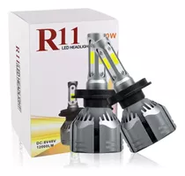 Par Luces Ampolleta Led Auto Cob 12000 Lm R11 H4