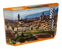 Puzzle 1500 Peças Panorama Florença Grow