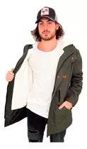 Customs Ba Camperas Hombre Parkas Gabardina Campera Parka Ne