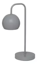 Velador Bocha Chica - Moderno Apto Led - Lámpara Dormitorio Color De La Estructura Ve1005-gris