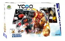 Kit Com 02 Robô Kombat Vikings Ou Boom Balão Silverlit Dtc