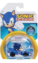 Jakks Pacific Sonic El Erizo Tamaño Hot Wheels Mide 6 Cm.