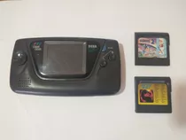 Sega Game Gear Portátil (a Revisar) + Dos Cartuchos