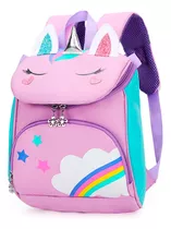 Mochila Escolar Dulce Unicornio Impermeable Infantil Jardin