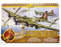 Avión Lindberg B-17g Fortaleza Aerea Escala 1/64 Para Armar 