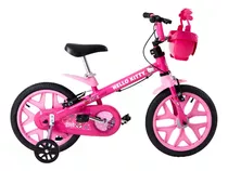 Bicicleta Infantil Hello Kitty Rosa Aro 16 - Bandeirante
