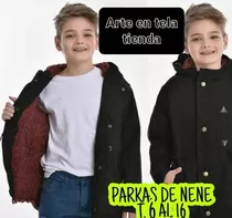 Campera Parka Con Corderito / Nenes