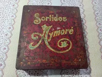 Antiga Lata De Biscoitos Aymore Rio De Janeiro Rara