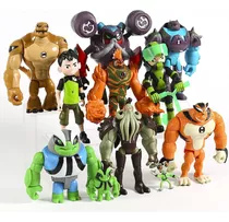 Ben 10 Juego De 11 Figuras De Acción.