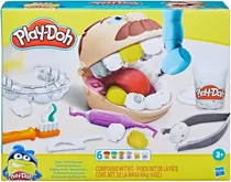 Massinha Play Doh Brincando De Dentista Novo Modelo Hasbro