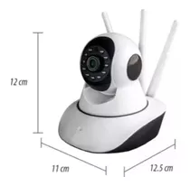 Câmera Segurança 360 Graus Wifi Sistema Yoosee Ip C/ Alarme