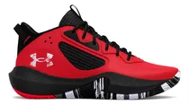 Zapato Basket Ua Gs Lockdown 6 Rojo Niño