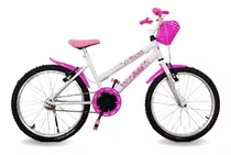 Bicicleta Aro 20 Power Bike White Infantil Feminina