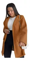 Tapado Abrigo Invierno Mujer Saco Blazer Moda Campera Paño