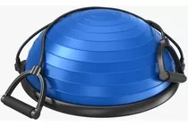 Meia Bola Suiça Bosu Balance Dome Ball Pilates Yoga Sports Cor Azul