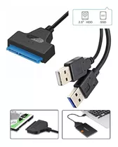 Cabo Sata Usb 2.0 E 3.0 Recupere Dados Do Hd Sata 2.5 E 3.5