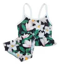 Bikini Proteccion Uv 50 Malla Mini Anima Bebe Lirios