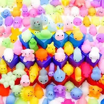 100 Pcs Kawaii Squishies, Mochi Squishy Toys For Kids Lytyk