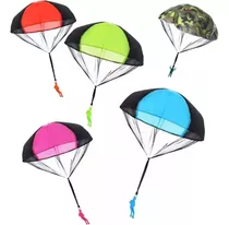 Mini Paraquedas De Brinquedo Boneco Paraquedista