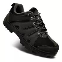 Zapatillas Hombre Trekking Cosidos Trabajo Grip Reforzadas