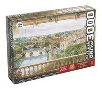 Quebra-cabeça Grow (12482) Puzzle 3000 Peças Varanda Em Roma