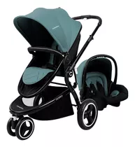 Cochecito Coche Bebe Ferro Carestino Jogger Verde + Acces Color Del Chasis Negro