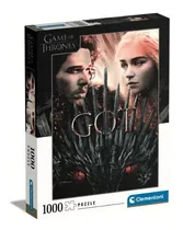 Puzzle Clementoni 1000 Piezas Game Of Thrones Juego De Trono